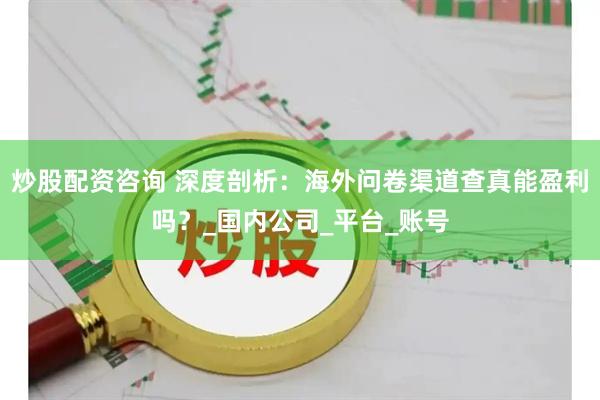 炒股配资咨询 深度剖析：海外问卷渠道查真能盈利吗？_国内公司_平台_账号