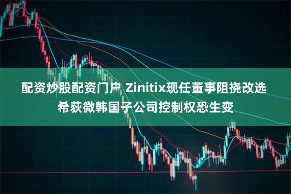 配资炒股配资门户 Zinitix现任董事阻挠改选 希荻微韩国子公司控制权恐生变