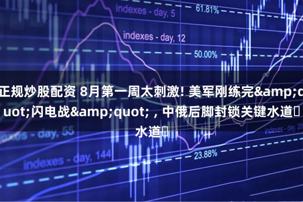正规炒股配资 8月第一周太刺激! 美军刚练完&quot;闪电战&quot; , 中俄后脚封锁关键水道‌